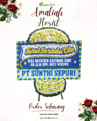 Papan Bunga Duka di Pringwulung